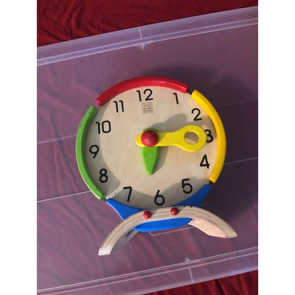 Kids toy learning clock - Picture 1 of 3